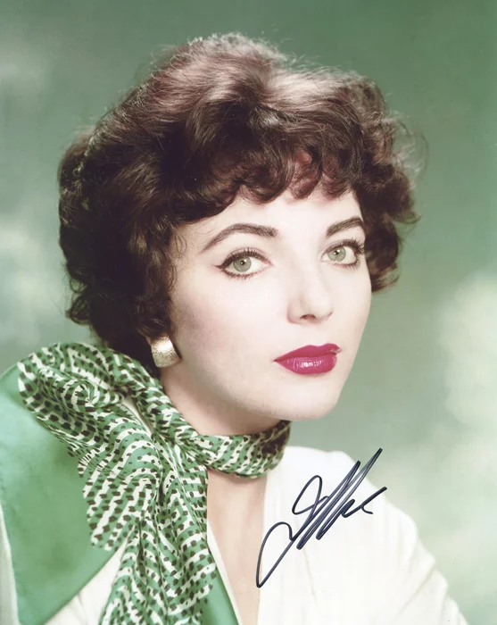 Joan Collins autograph