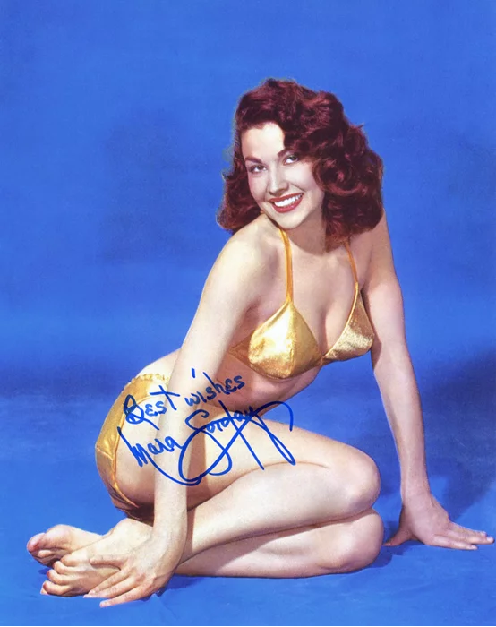 Mara Corday autograph