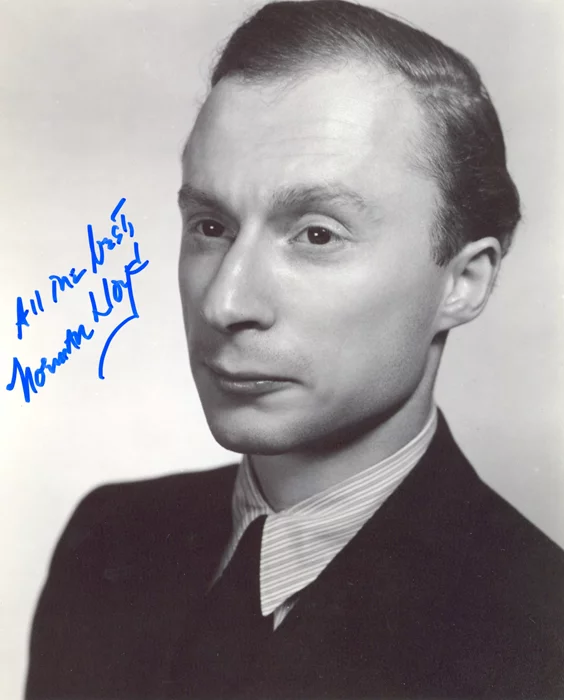 Norman Lloyd autograph