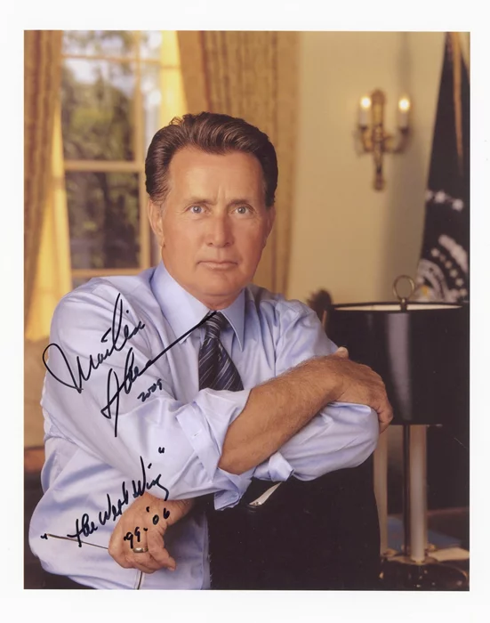 Martin Sheen autograph