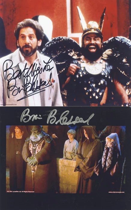 Brian Blessed autograph