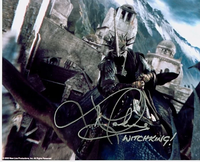 Lawrence Makoare autograph