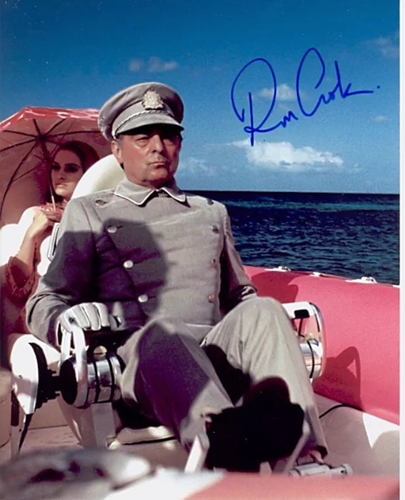 Ron Cook autograph