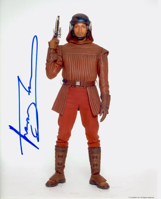 Leroy James autograph