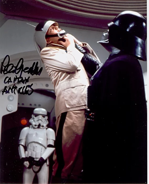 Peter Geddis autograph