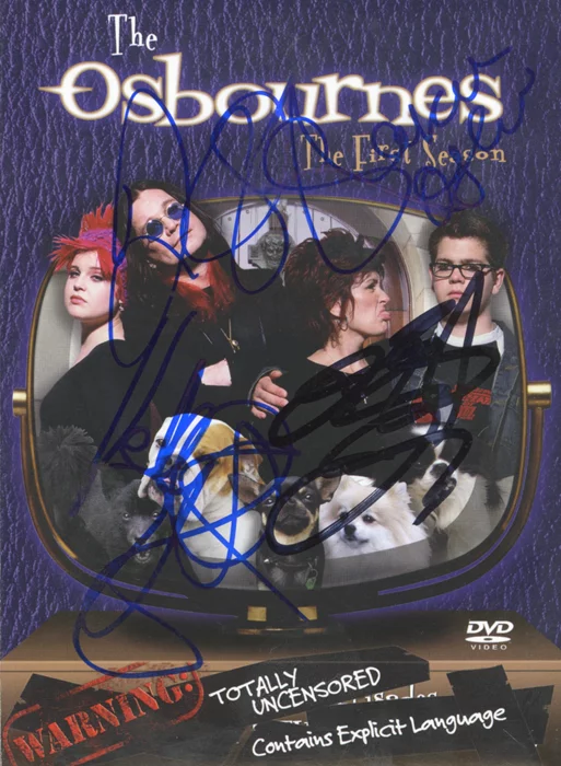 The Osbournes autograph