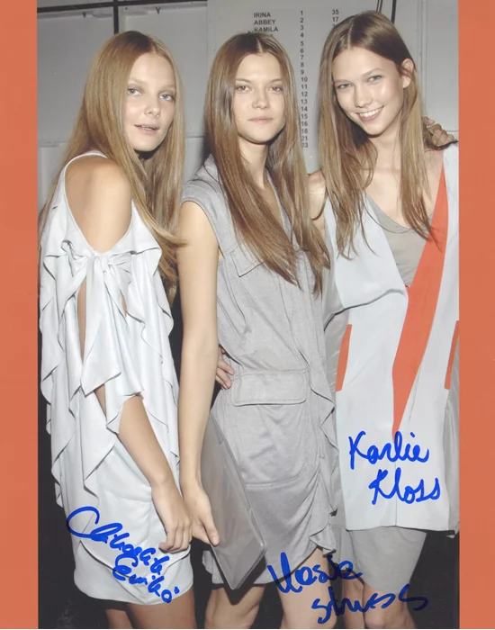 Fashion Models autograph