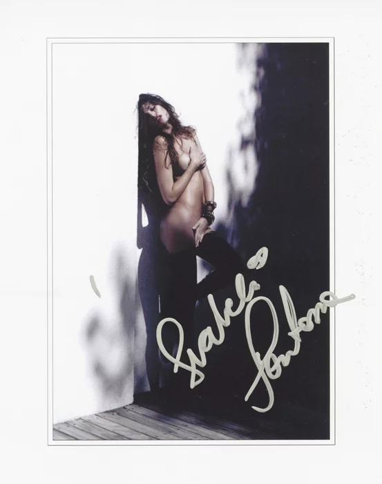 Isabeli Fontana autograph