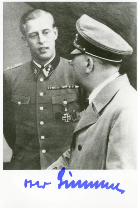 Otto Gunsche autograph