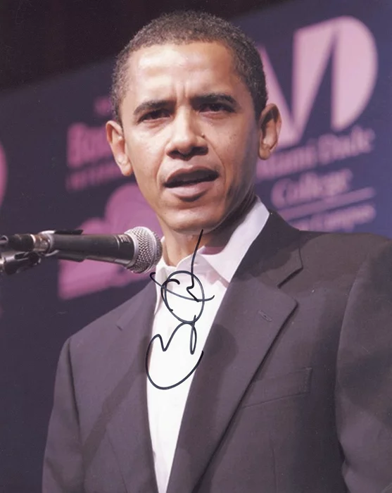 Barack Obama autograph