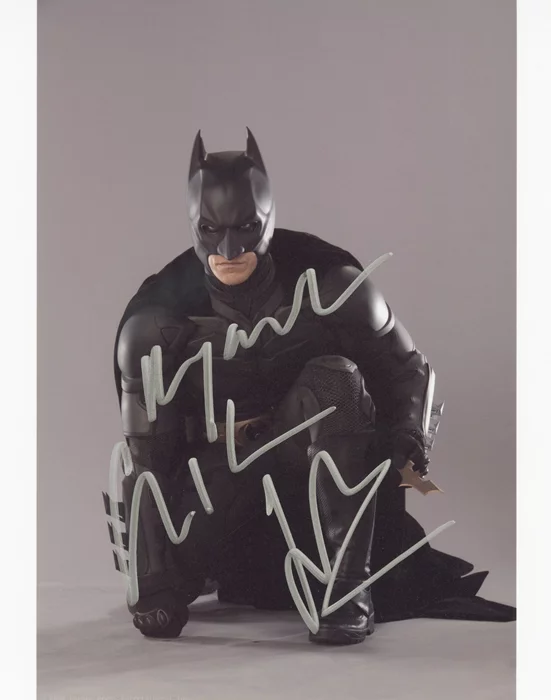 Christian Bale autograph