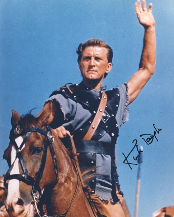 Kirk Douglas autograph