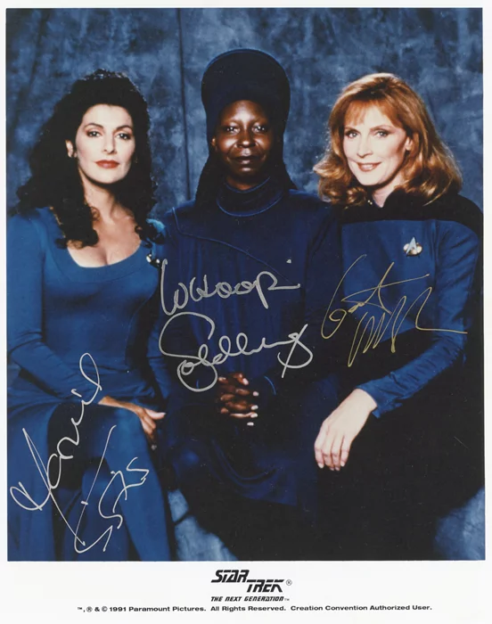 Star Trek: The Next Generation autograph