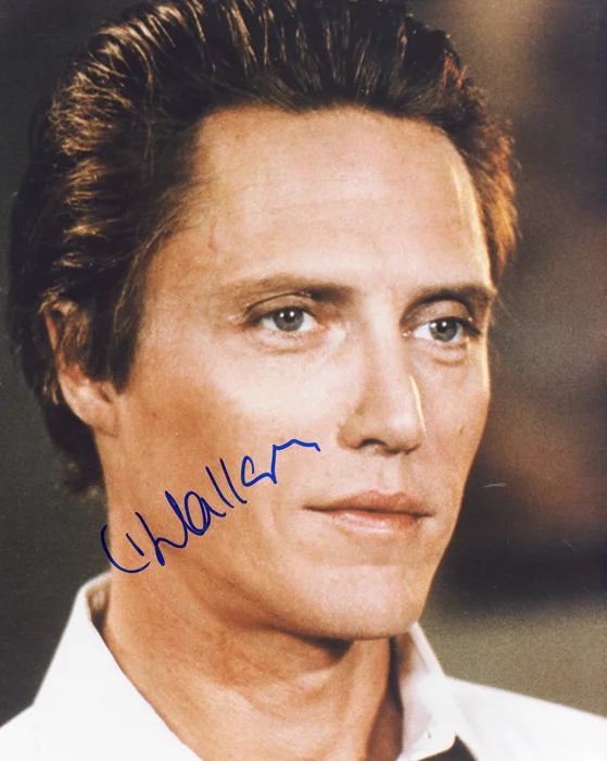 Christopher Walken autograph