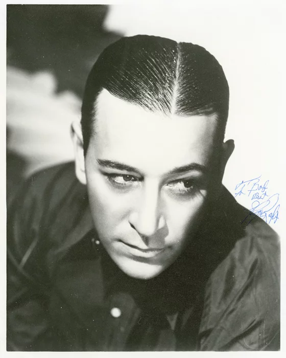 George Raft autograph
