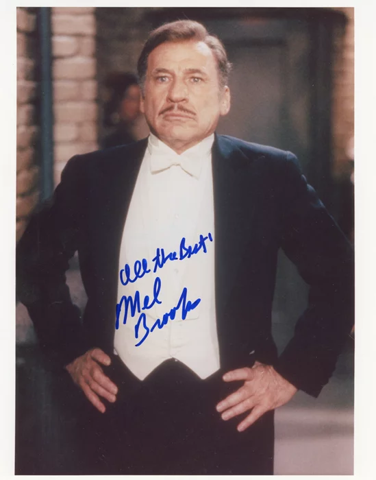 Mel Brooks autograph