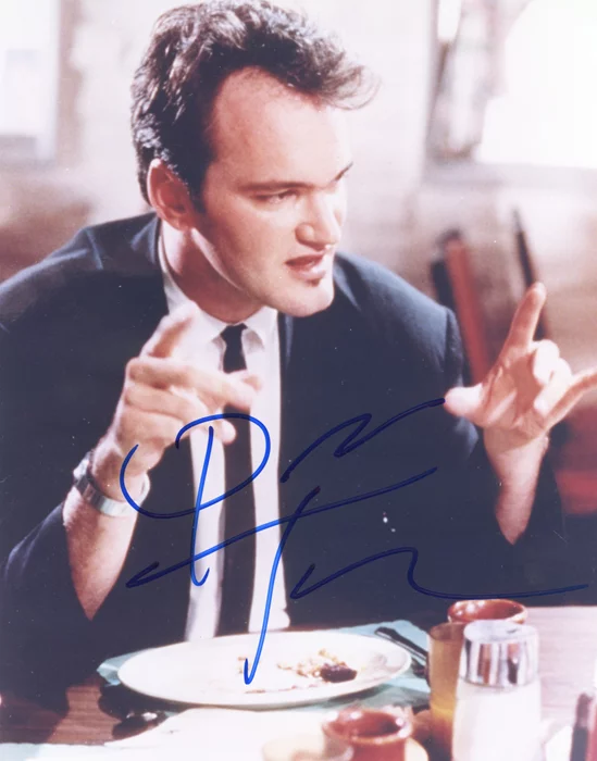 Quentin Tarantino autograph