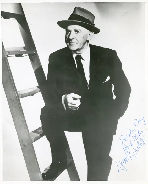 Walter Winchell autograph