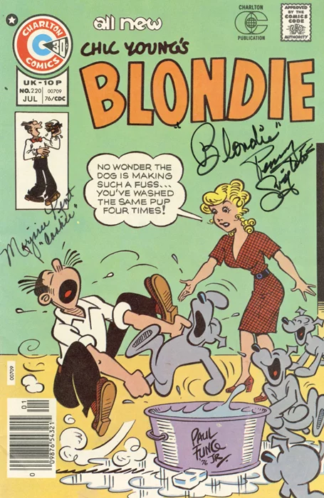 Blondie autograph