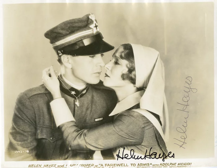 Helen Hayes autograph