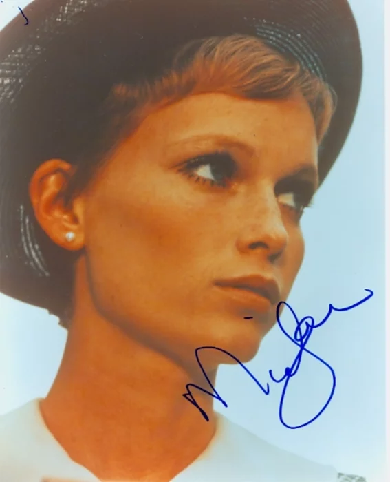 Mia Farrow autograph