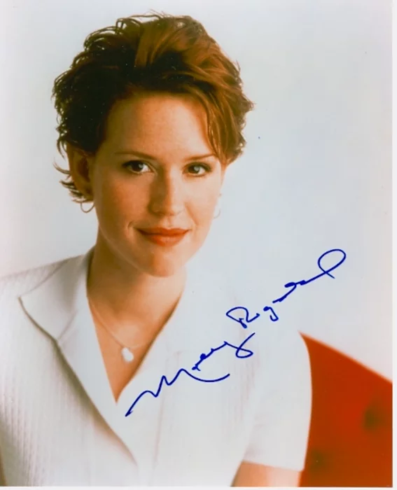 Molly Ringwald autograph