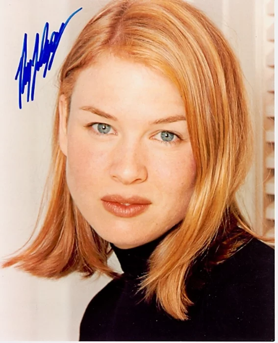 Renee Zellweger autograph