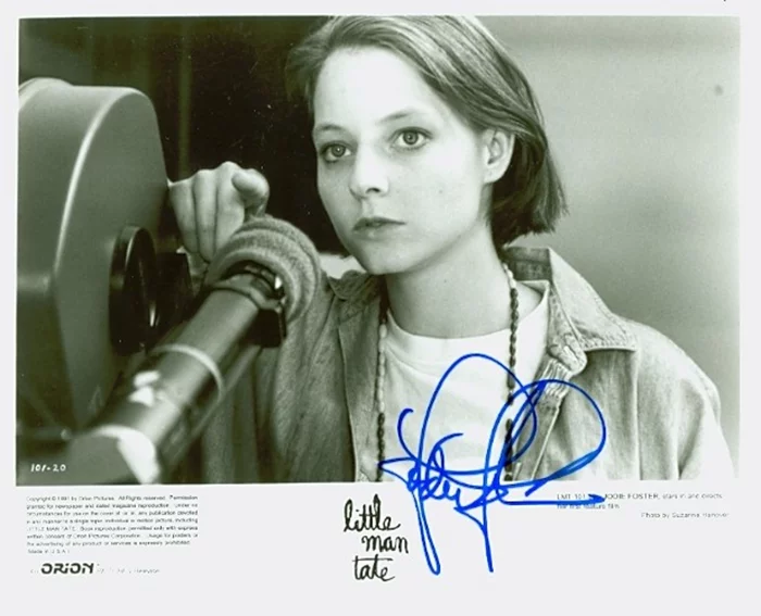 Jodie Foster autograph