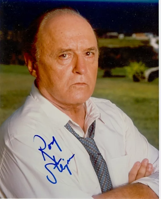 Rod Steiger autograph