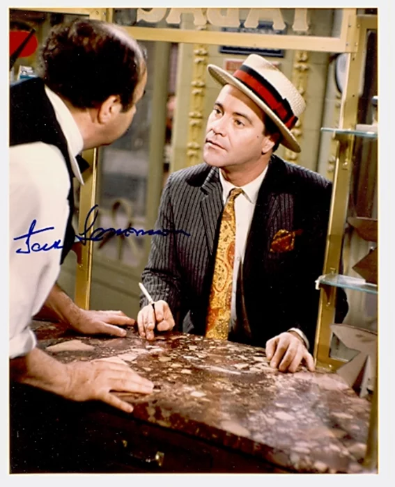 Jack Lemmon autograph