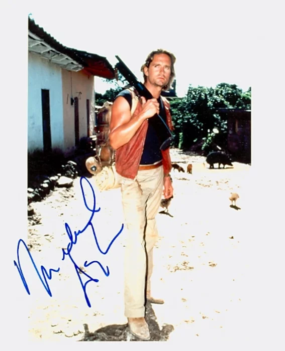 Michael Douglas autograph