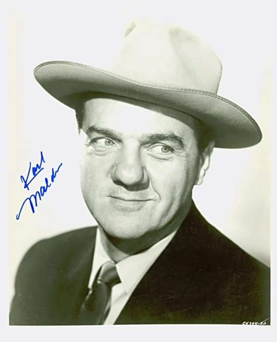 Karl Malden autograph