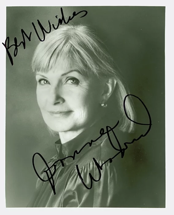 Joanne Woodward autograph