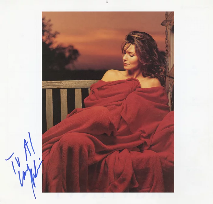 Shania Twain autograph