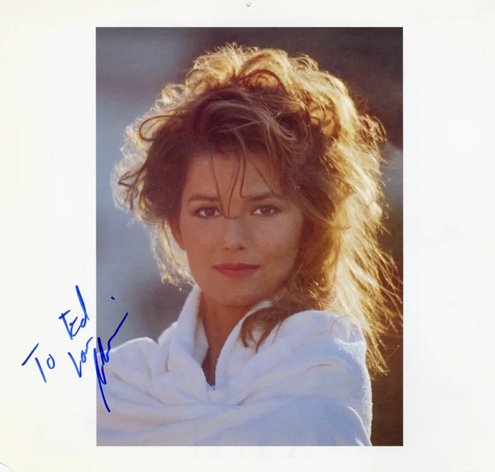Shania Twain autograph