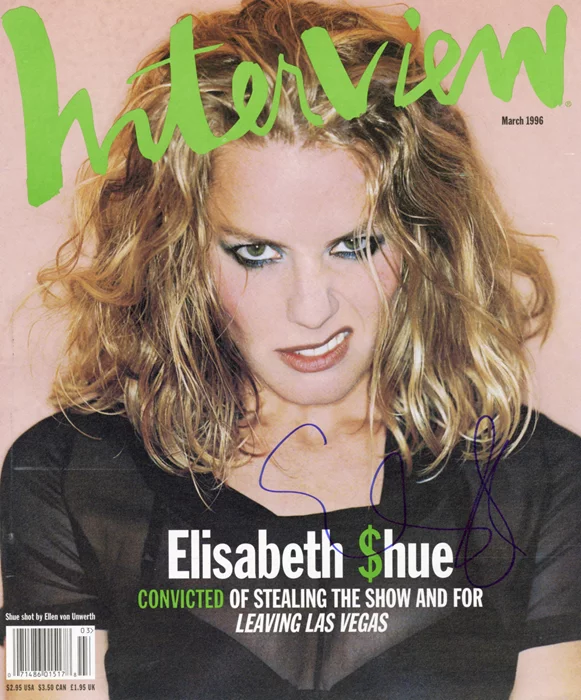 Elisabeth Shue autograph