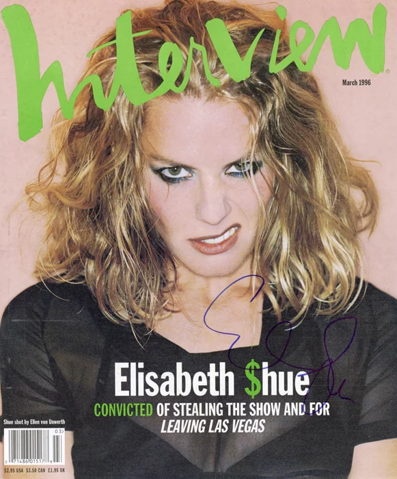 Elisabeth Shue autograph