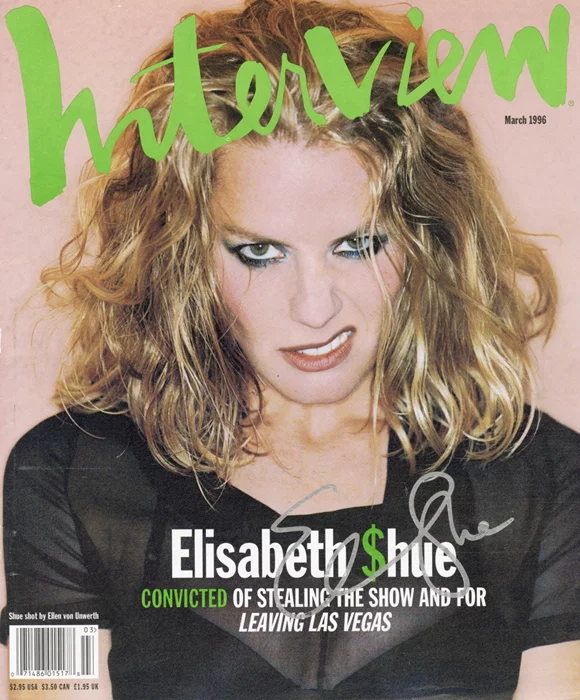 Elisabeth Shue autograph