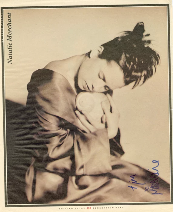 Natalie Merchant autograph