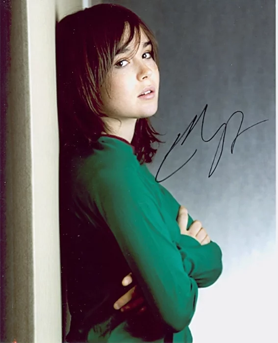 Ellen Page autograph