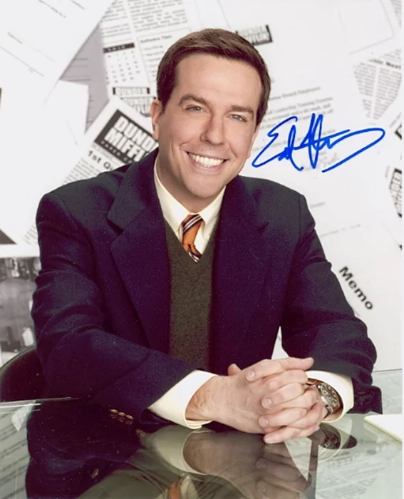 Ed Helms autograph