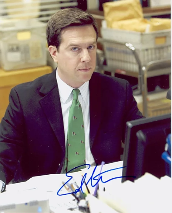 Ed Helms autograph