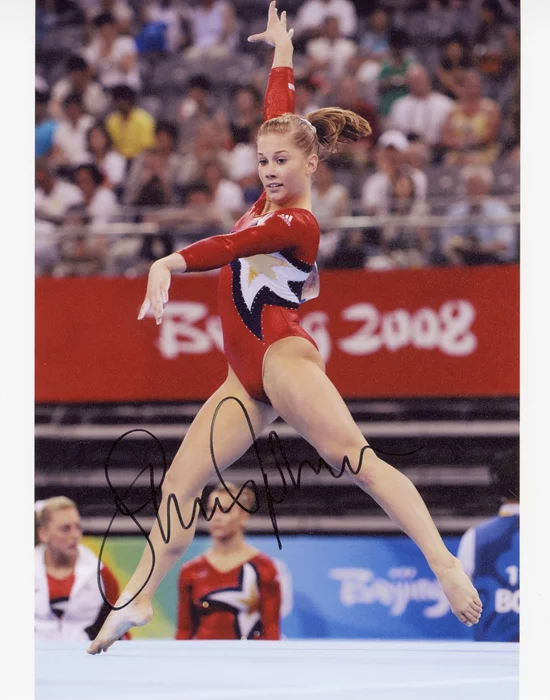 Shawn Johnson autograph