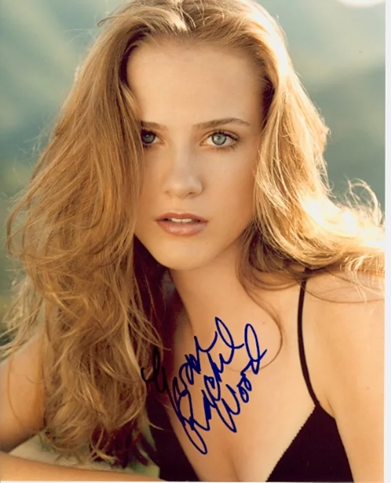 Evan Rachel Wood autograph