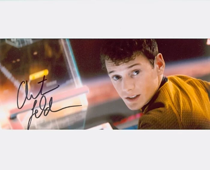 Anton Yelchin autograph