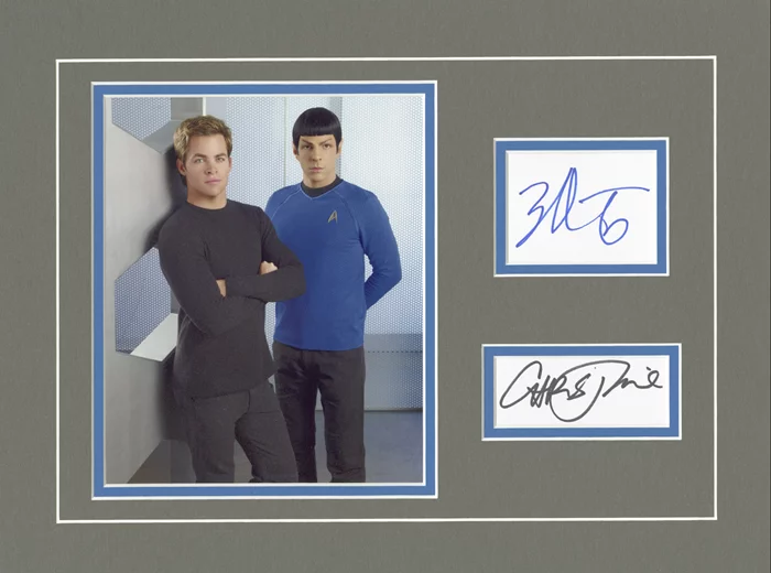 Star Trek autograph