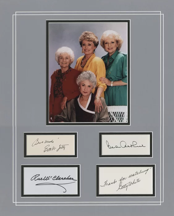 The Golden Girls autograph