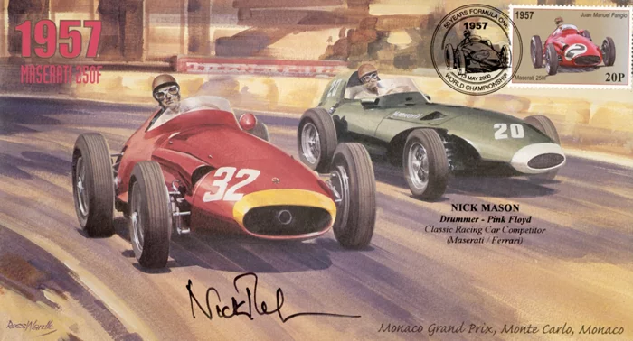 NIck Mason autograph