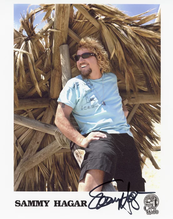 Sammy Hagar autograph