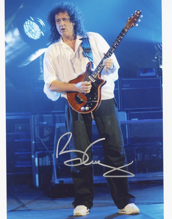 Brian May autograph